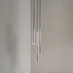Lampada a sospensione Sopel Lux SIGMA, dimmerabile, Alluminio / Grigio / Zincato, Soggiorno / Sala da pranzo, Metallo, Moderno, Lampada a sospensione
