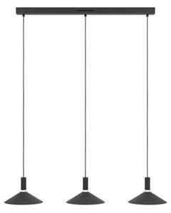 Eglo 902184 - Lampada a sospensione su cavo LED RGBW dimmerabile CONOMAVILLA-Z 3xLED/7,5W/230V nero