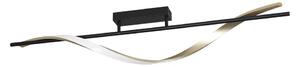 Eglo 902134-LED Plafoniera CONAPRATO LED/20W/230V 2700/4000/6500K nero/oro