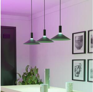 Eglo 902184 - Lampada a sospensione su cavo LED RGBW dimmerabile CONOMAVILLA-Z 3xLED/7,5W/230V nero