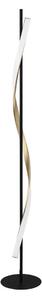 Eglo 902138 - Lampada da terra dimmerabile CONAPRATO LED/20W/230V nero/oro