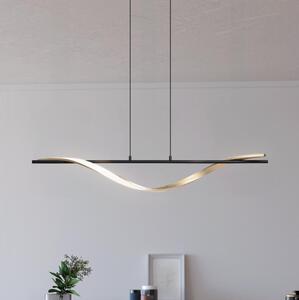 Eglo 902135-LED Lampada a sospensione su cavo CONAPRATO LED/20W/230V 2700/4000/6500K nero/oro