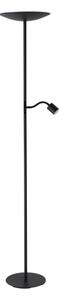 Eglo 901977 - Lampada da terra dimmerabile CONIVARINO LED/26,5W/230V +LED/4W nera