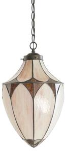 Endon 63974 - Lampadario a catena BROOKLYN 1xE27/60W/230V, marrone