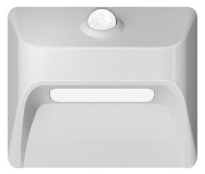 Immax 08308L - Luce LED ricaricabile per gradini con sensore STEP LIGHT, 0,3W/3,7V, 2200 mAh, IP53, bianco