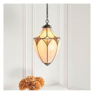 Endon 63974 - Lampadario a catena BROOKLYN 1xE27/60W/230V, marrone