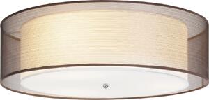 Rabalux 2634 Lampada da soffitto a 3 faretti Anastasia, E14, argento-marrone, rotonda, standard, ø495 mm