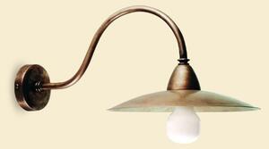 Applique rustico lampadari bartalini elisin eli a25 e27 led ottone lampada parete - Lampadari Bartalini