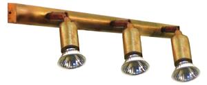 Spot classico lampadari bartalini fox f3 gu10 led ottone faretti orientabili - Lampadari Bartalini