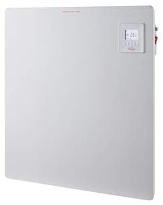 Pannello riscaldante in Vetroceramica, display digitale, timer settimanale, 1200 W, bianco