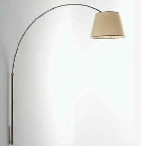 Applique arco illuminando boing ap p e27 led telescopica paralume pergamena interno - Illuminando