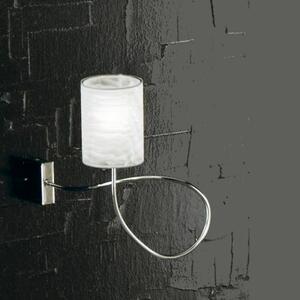 Applique illuminando ginevra chic 1 g9 led pvc metallo moderna modellabile interno - Illuminando