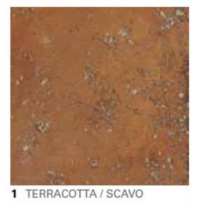 Sospensione rustica toscot settimello 1164 e27 led lampadario terracotta - Toscot
