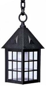 Lampadario classico lampadari bartalini d.7016 s blk db.0067 e27 led duralighting sospensione lanterna - Lampadari Bartalini Esterno