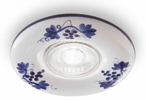 Faretto incasso led classico ferroluce pescara c481 gu10 ceramica spot - Ferroluce