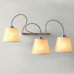 Applique illuminando soft ap3 e27 led paralume metallo flessibile - Illuminando