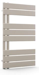 Asciugamani elettrico, 320 W, acciaio, da montare a parete, 45x80 cm, colore sabbia