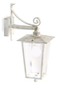 Applique classico livos ribot 941 e27 led alluminio lampada parete lanterna - Livos