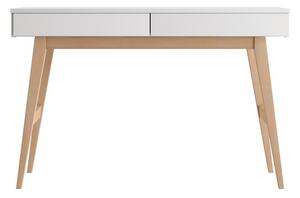 Scrivania per bambini con piano bianco 60x120 cm Swing - Pinio