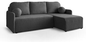Divano ad angolo CUDDLE con funzione letto e contenitore, Quelle 92