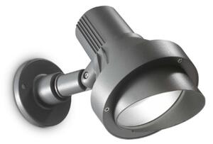 Faretto moderno ideal lux terra ap1 small 046181 gu10 led ip65 alluminio orientabile spot - Ideal Lux