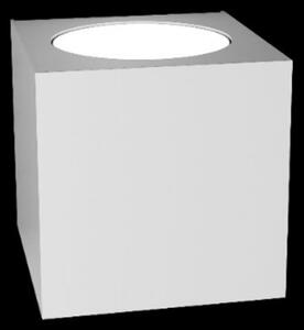 Applique moderno top light plate 1129 ag gx53 led metallo biemissione lampada parete - Top Light