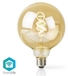 Nedis WIFILRT10G125 - Lampadina LED dimmerabile E27/4,9W/230V Wi-Fi 1800-6500K