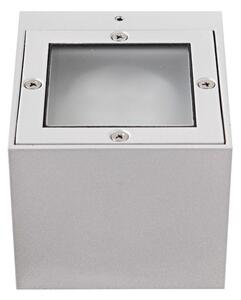 Applique moderno garden luce 1055 g9 sb led alluminio biemissione lampada parete - Garden Luce Srl