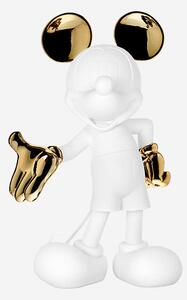 LEBLON DELIENNE MICKEY WELCOME WHITE AND GOLD 30CM ART. DISST03002MABCOR