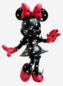 LEBLON DELIENNE MINNIE WELCOME MATT BLACK & WHITE DOTS 31CM ART. DISST03102CT