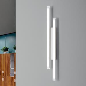 Applique moderno fratelli braga ray 2125 a2 led metacrilato metallo lampada parete - Fratelli Braga