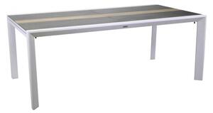 Tavolo alluminio allungabile Riverside bianco hpl cm200/300,5x104h76