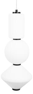 MAXLIGHT P0468 - Lampadario LED a sospensione con filo AKIKO LED/23W/230V diametro 20 cm bianco