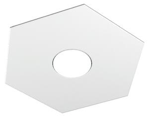 Applique moderno top light hexagon 1142 1l gx53 led metallo lampada parete soffitto - Top Light