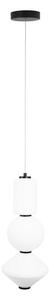 MAXLIGHT P0468 - Lampadario LED a sospensione con filo AKIKO LED/23W/230V diametro 20 cm bianco
