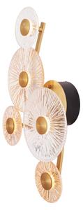 MAXLIGHT W0357 - Applique a LED ALLURE 5xLED/5W/230V oro