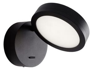 MAXLIGHT W0350 - Luce Spot da parete a LED IBIZA LED/6W/230V nero