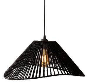 MAXLIGHT P0579 - Lampadario a sospensione con filo AMALFI 1xE27/15W/230V diametro 45 cm nero