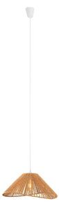 MAXLIGHT P0577 - Lampadario a sospensione con filo AMALFI 1xE27/15W/230V diametro 45 cm beige