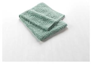 Asciugamano in spugna di cotone verde chiaro 50x90 cm Madeira - douceur d'intérieur