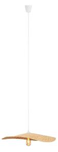 MAXLIGHT P0581 - Lampadario a sospensione con filo NAP 1xE27/15W/230V diametro 60 cm beige