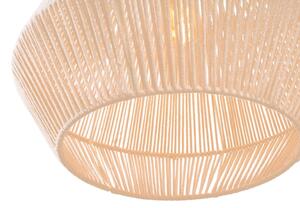 MAXLIGHT P0584 - Lampadario a sospensione con filo PRASLIN 1xE27/15W/230V diametro 44 cm beige