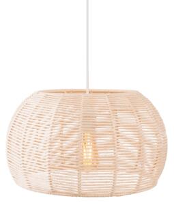 MAXLIGHT P0583 - Lampadario a sospensione con filo PRASLIN 1xE27/15W/230V diametro 39 cm beige