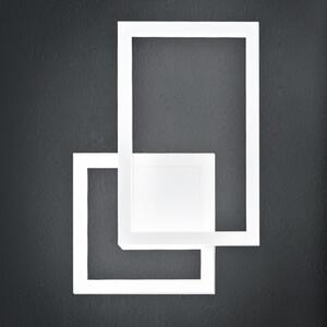 Applique moderno perenz cross 6598 b ctd led bianco dinamico lampada parete - Perenz