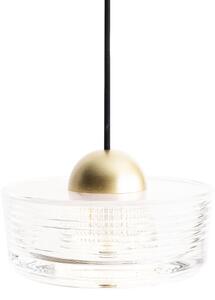 MAXLIGHT P0543 - Lampadario LED a sospensione con filo LIPARI LED/22W/230V diametro 35 cm limpido