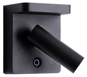 MAXLIGHT W0374 - Luce Spot da parete a LED LOFER LED/7W/230V nero