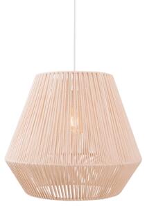MAXLIGHT P0584 - Lampadario a sospensione con filo PRASLIN 1xE27/15W/230V diametro 44 cm beige