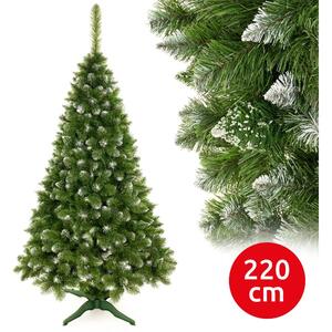 Albero di Natale su tronco di pino da 220 cm