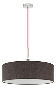 Eglo - LED Lampada a sospensione con cavo TUNJA 1xE27/60W/230V marrone
