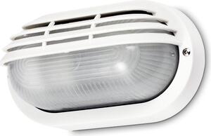 Lampada da esterno ROMA lampada da parete per ingresso E27 IP44 bianco illuminazione casa illuminazione parete giardino luce cantina